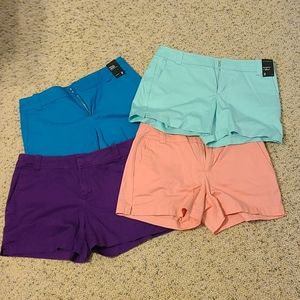 New york and company twill hampton shorts lot